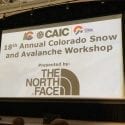 2019 Colorado Snow and Avalanche Workshop