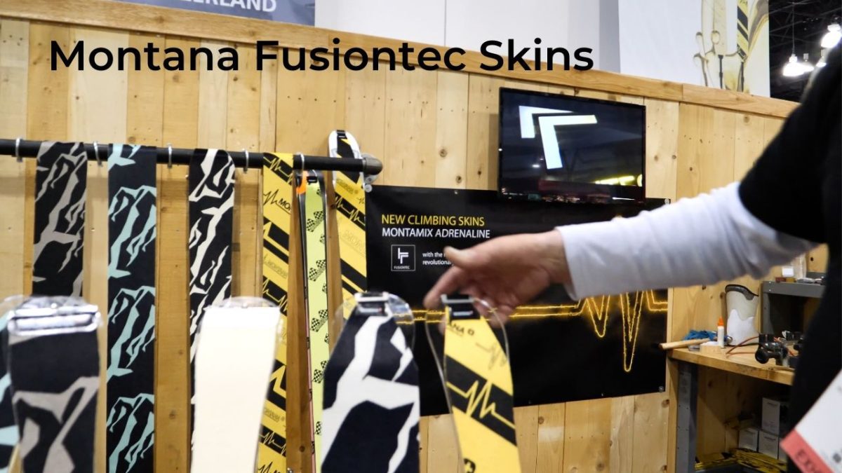 Montana Adrenaline Fusiontec Skin Preview at Outdoor Retailer Snow Show 2020