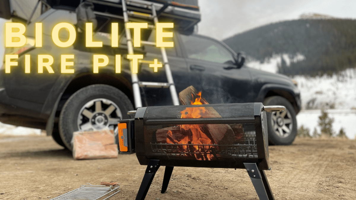 Biolite Fire Pit + NEW – Awesome Portable Fire Pit with USB Charger