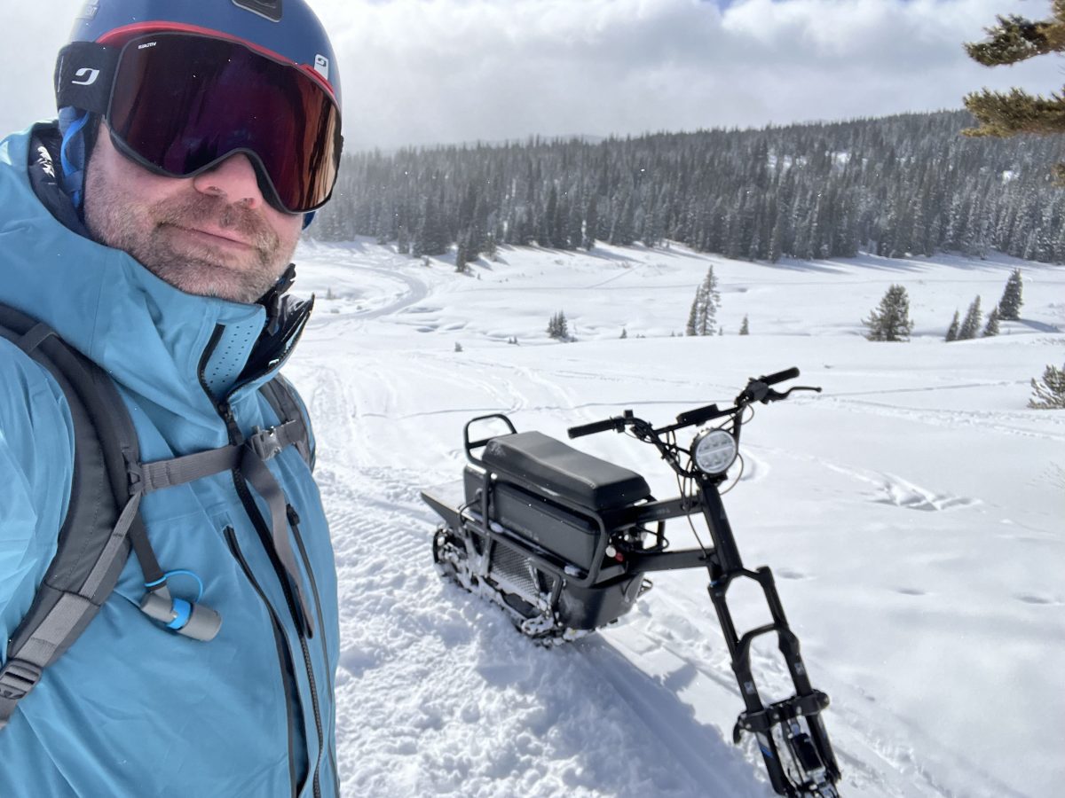 Moonbikes – The Worlds First 100% Electric Snow Bike – So Fun