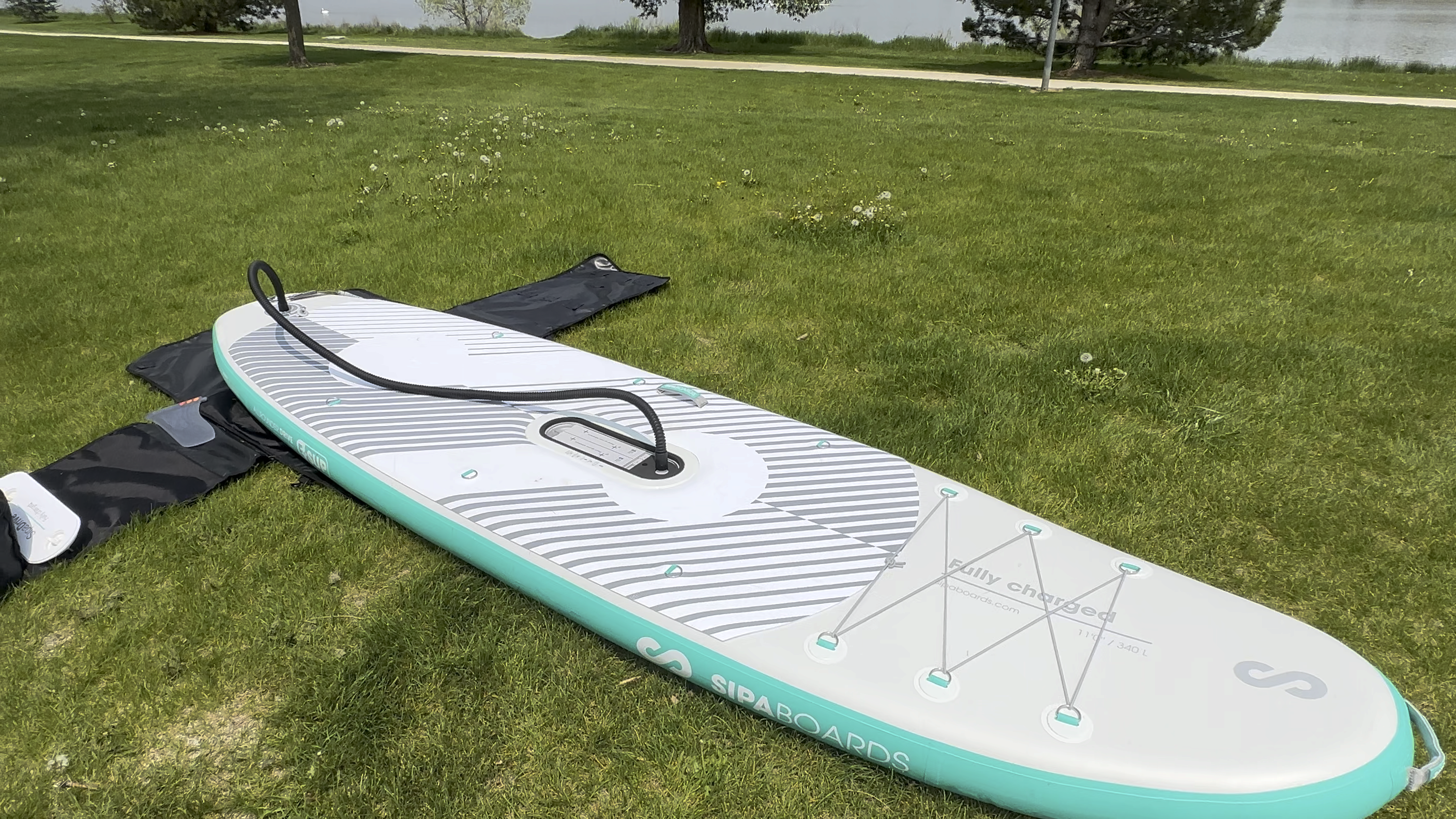SipaBoards Drive Allrounder E-Paddle Paddleboard - Michael Clemente of Engearment.com